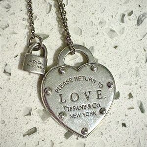 Return to Tiffany Sterling Silver Necklace